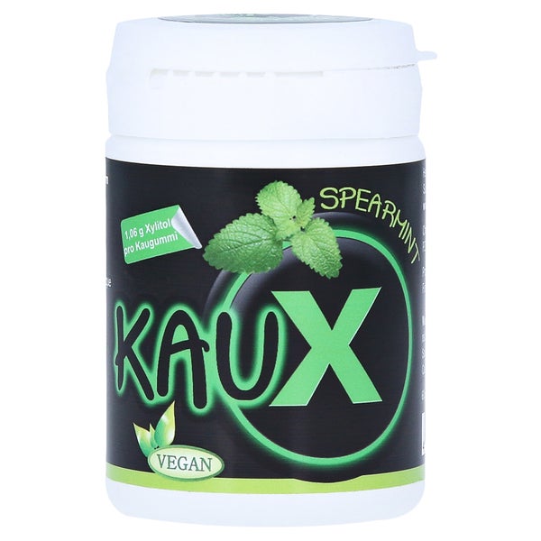 KAUX Zahnpflegekaugummi Spearmint mit Xy 40 St