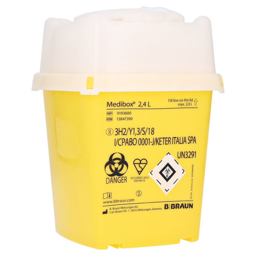 B.Braun Medibox Kanülensammler - 2,4 Ltr. 1 St