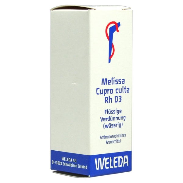 Melissa Cupro Culta RH D 3 Dilution 20 ml