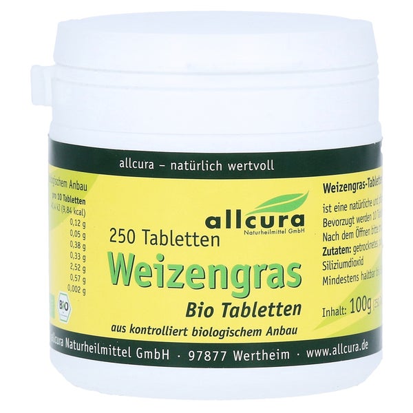 Weizengras Tabletten Bio 250 St