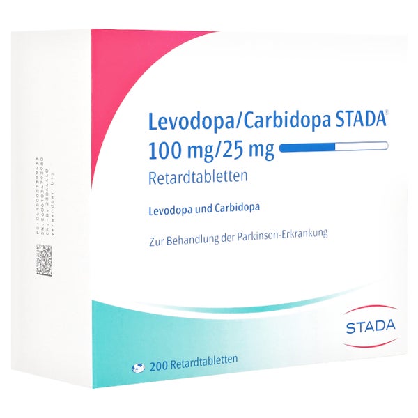 LEVODOPA/Carbidopa STADA 100 mg/25 mg Retardtabl. 200 St