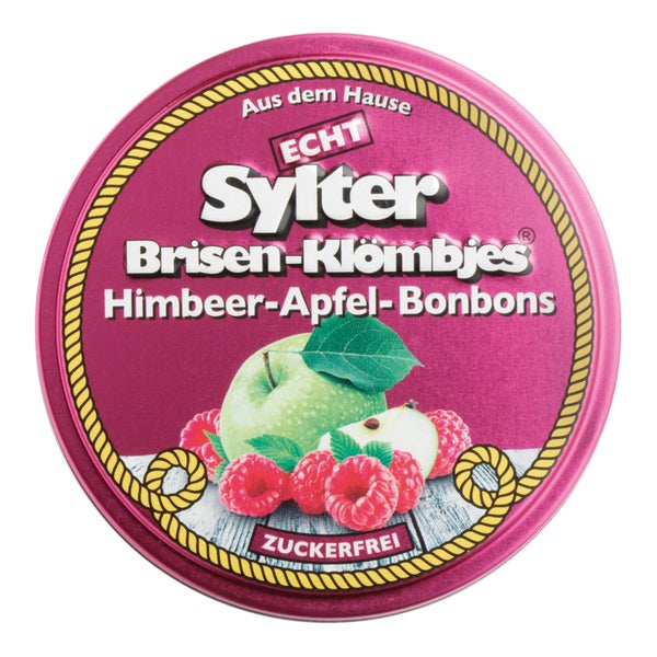 ECHT Sylter Himbeer Apfel Bonbons zuckerfrei 70 g