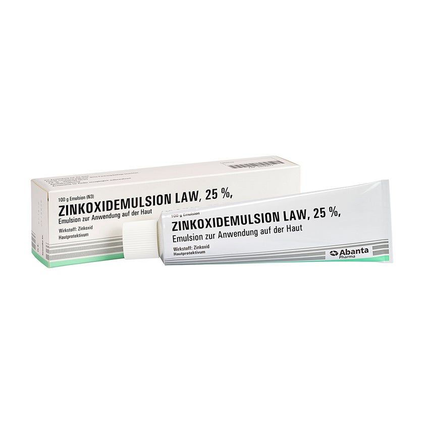 ZINKOXIDEMULSION LAW, 25% 100 g