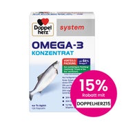 Doppelherz system Omega-3 Konzentrat 120 St