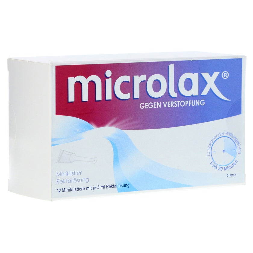 Microlax Rektallösung Klistiere - Reimport 12X5 ml