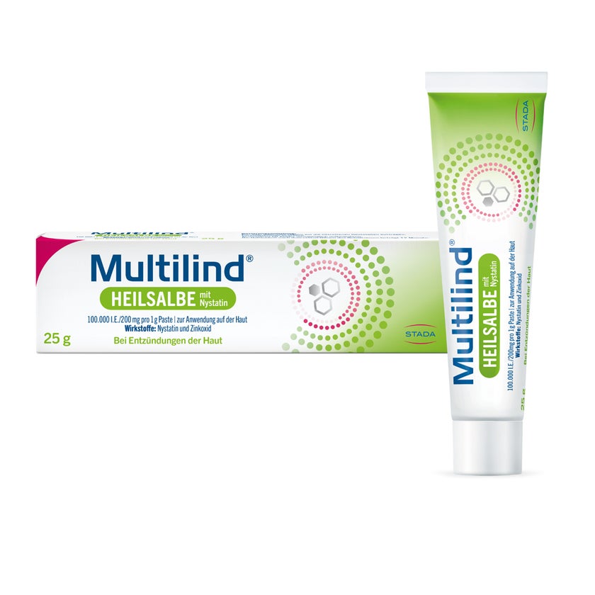 MULTILIND Wund- Heilsalbe mit Nystatin u. Zinkoxid 25 g