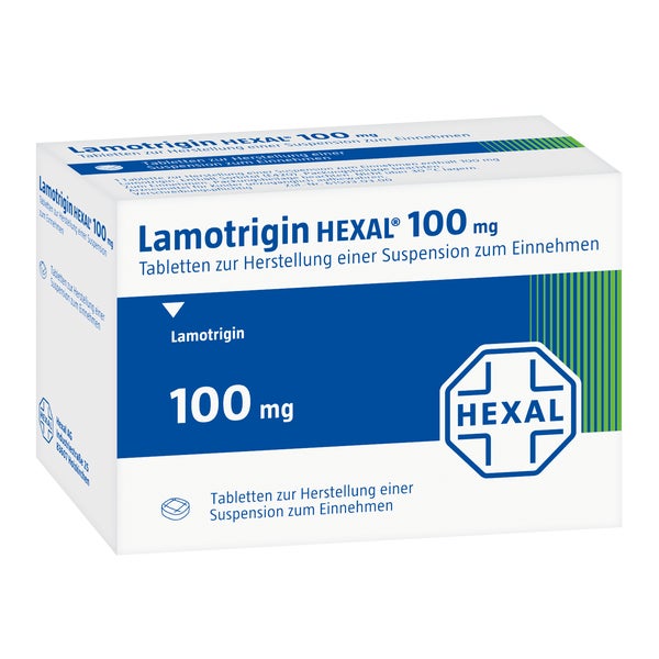 LAMOTRIGIN HEXAL 100 mg Tab.z.Her.e.Susp.z.Einn. 200 St