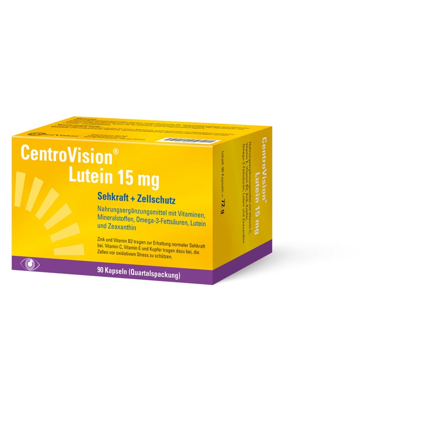 CentroVision Lutein 15 mg 90 St