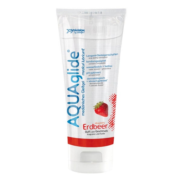 Erdbeere Gleitgel, wasserbasiert, fettfrei, pH-neutral 100ml (0.1 l) 100 ml