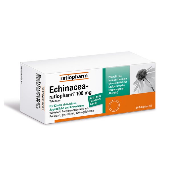 Echinacea ratiopharm 100 mg 50 St