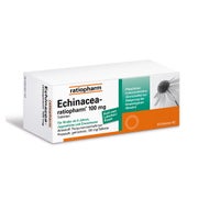 Produktabbildung: Echinacea ratiopharm 100 mg 50 St
