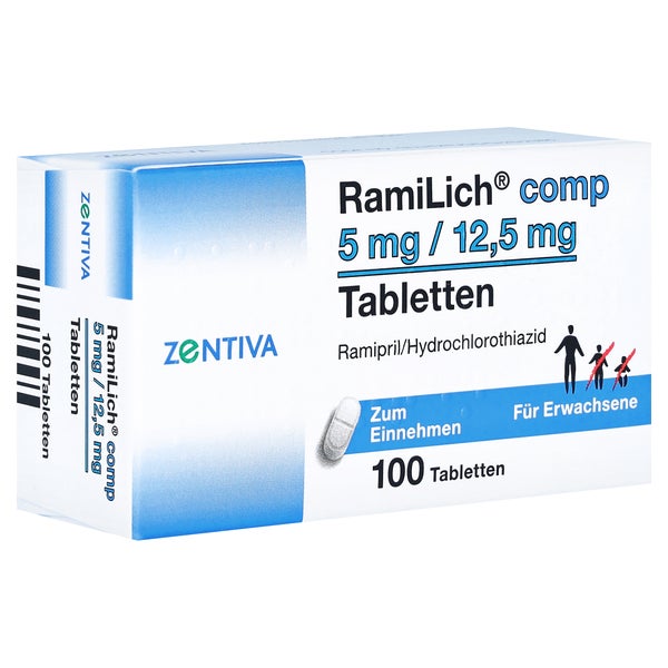 Ramilich comp 5 mg/12,5 mg Tabletten 100 St