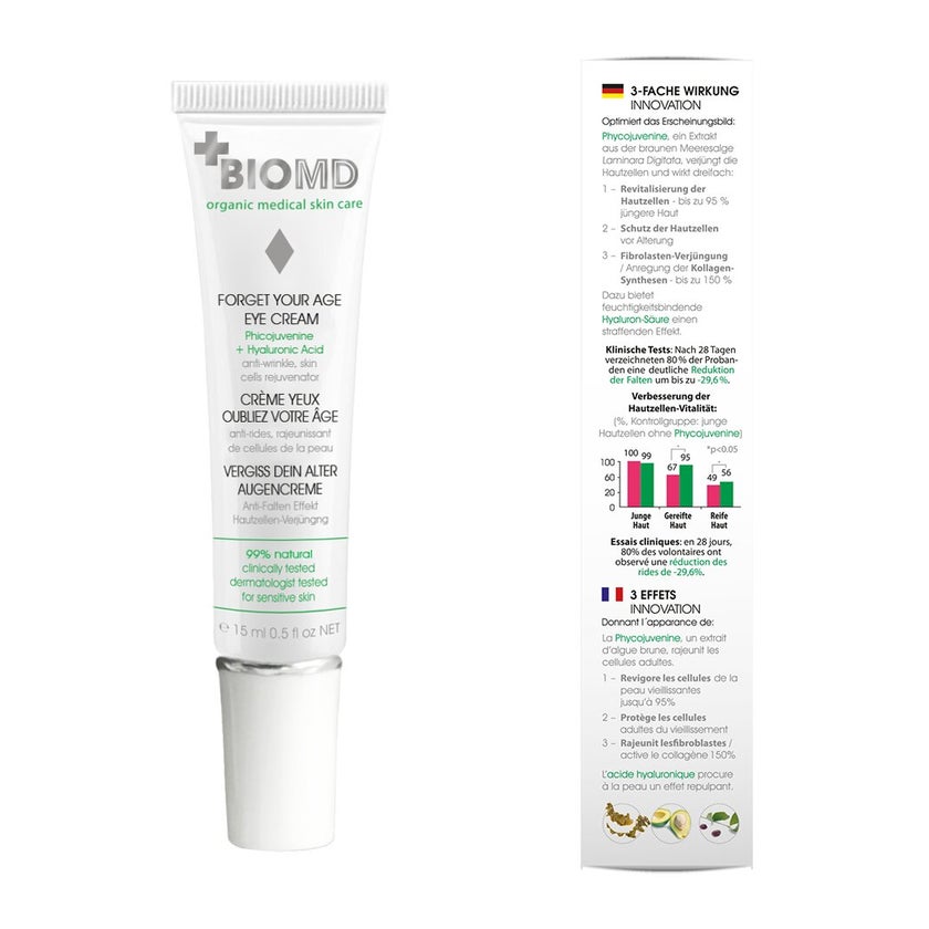 BIOMD Vergiss Dein Alter Augenpflege 15 ml