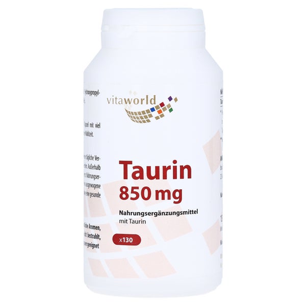 Taurin 850 mg Kapseln 130 St