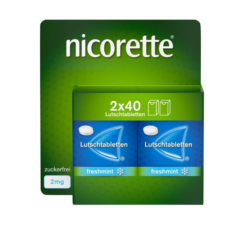 nicorette® Lutschtabletten 2 mg 80 St