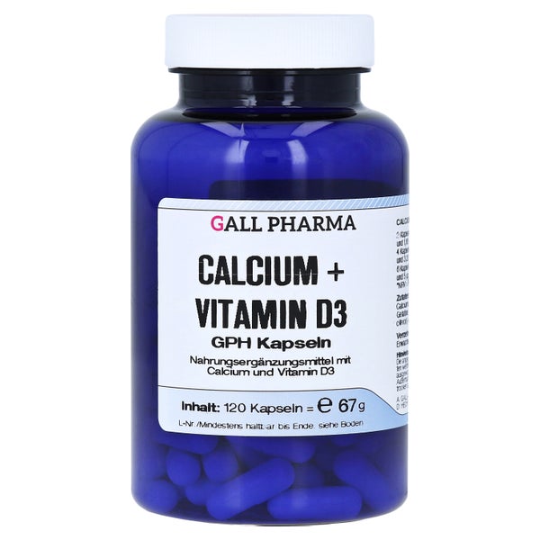 Calcium+vitamin D3 GPH Kapseln 120 St