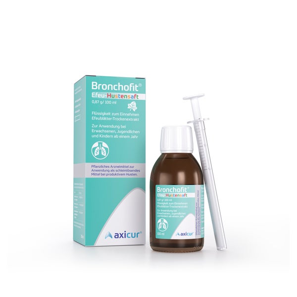 Bronchofit Efeu-Hustensaft 0,87 g 100 ml