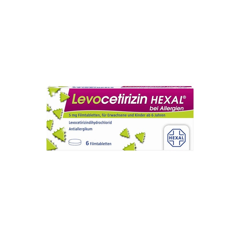 Levocetirizin HEXAL® Antiallergikum 6 St
