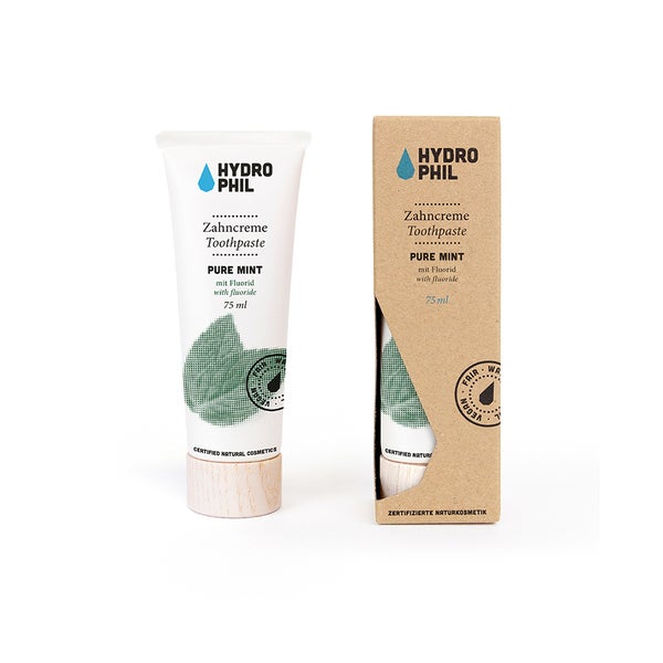 hydrophil Zahncreme Pure Mint (inkl. Fluorid) 75 ml