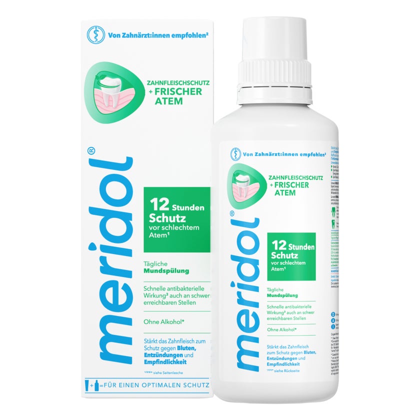meridol Mundspülung Frischer Atem & Zahnfleischschutz 400 ml