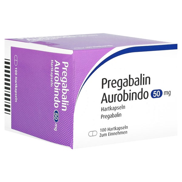 Pregabalin Aurobindo 50 mg Hartkapseln 100 St