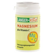 Produktabbildung: Magnesium+vitamin C 180 mg/Tag Kapseln 90 St