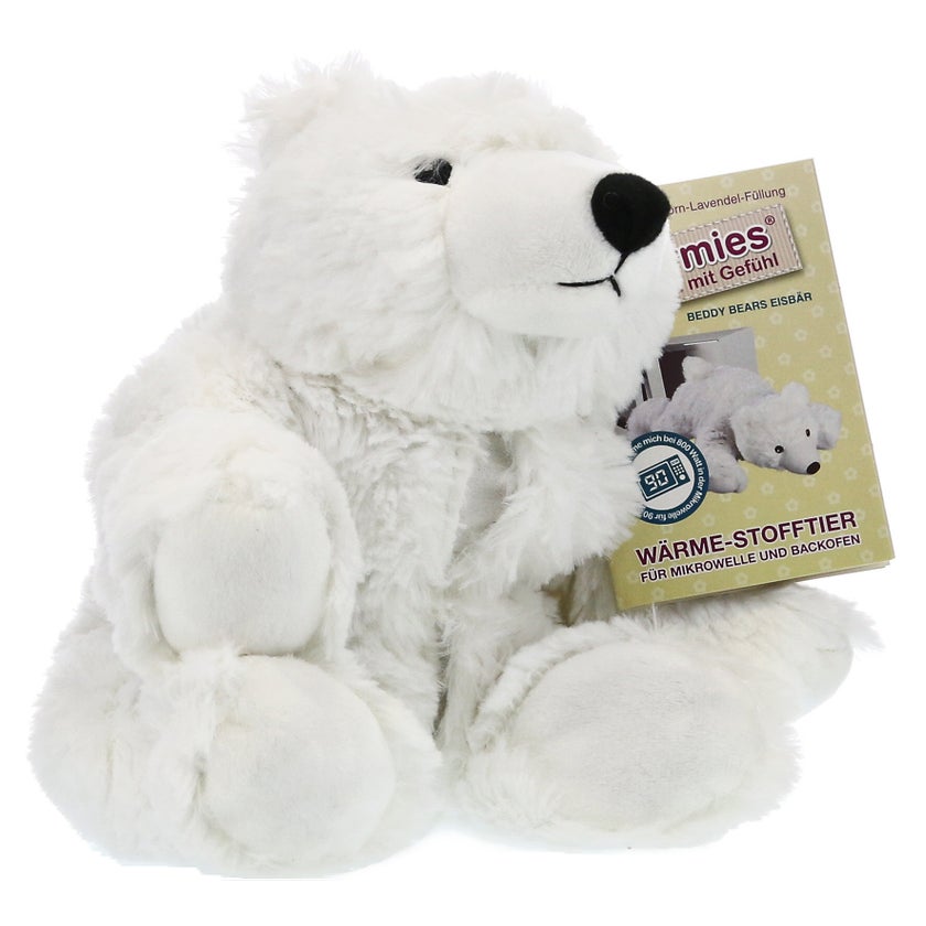 Warmies® Wärmekissen "Eisbär"herausnehmbarer Lavendel-Korn-Füllung 1 St
