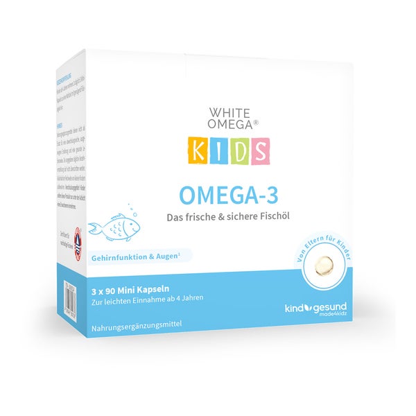 Omega 3 Kapseln Kinder Vergleichssieger – White omega kids 270 St