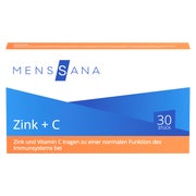 Produktabbildung: Zink+c Menssana Lutschtabletten 30 St