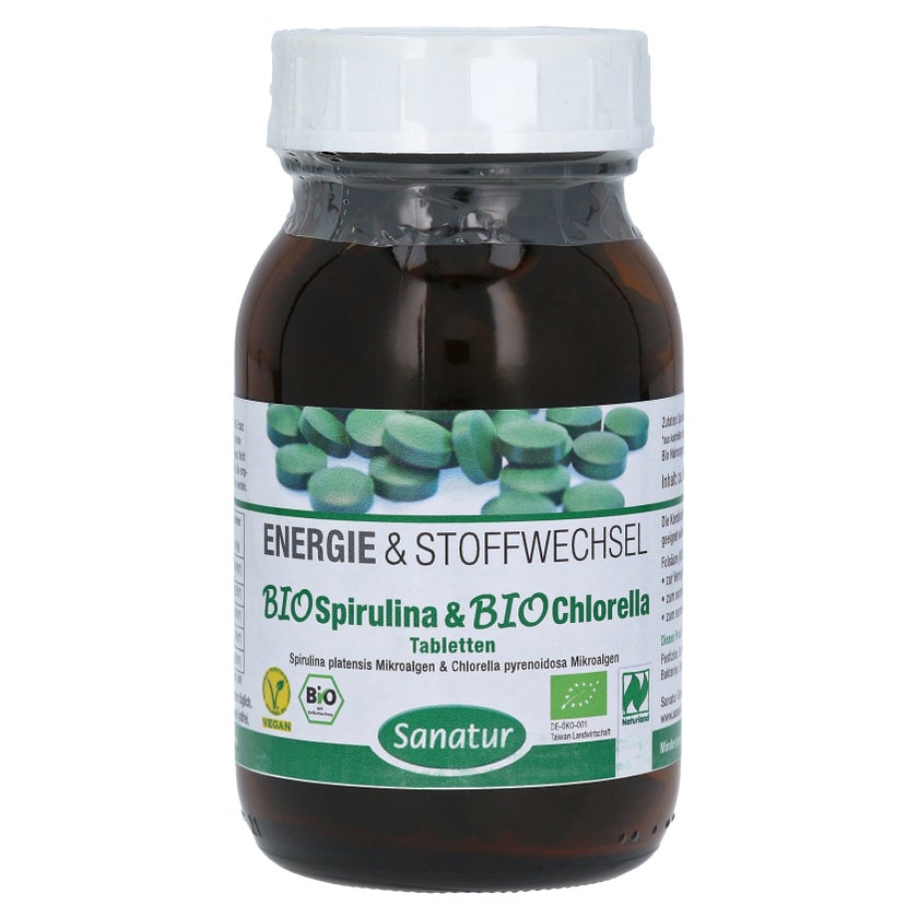 Biospirulina & Biochlorella 2in1 Tablett 500 St