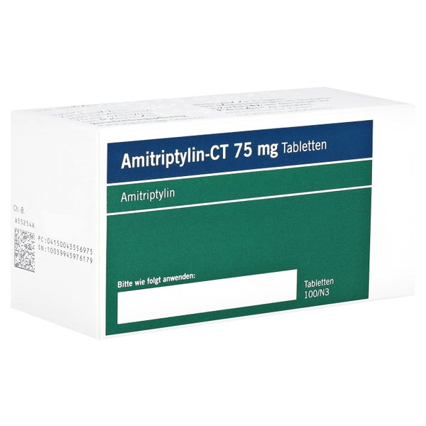 Amitriptylin-ct 75 mg Tabletten 100 St