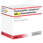 PENTOXIFYLLIN-ratiopharm 400 mg Retardtabletten 100 St