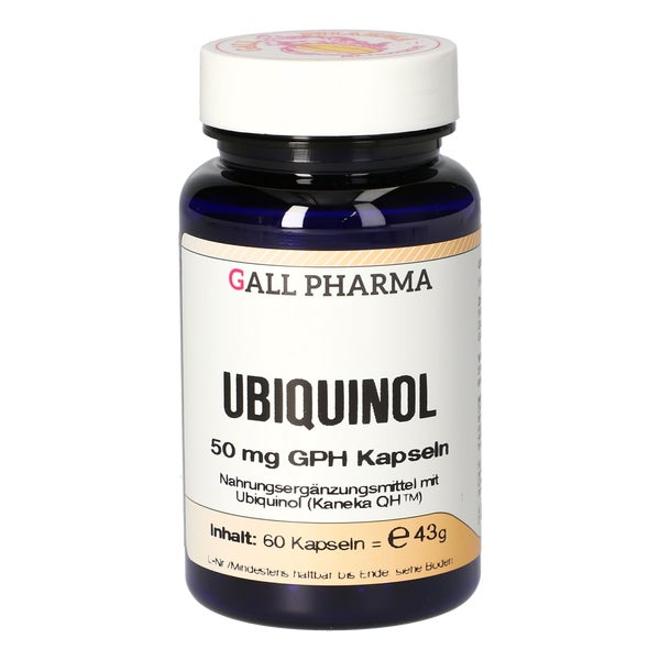 Ubiquinol 50 mg GPH Kapseln 60 St