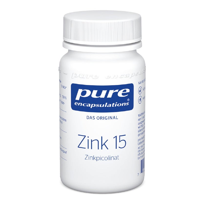 pure encapsulations® Zink 15 (Zinkpicolinat) 60 St