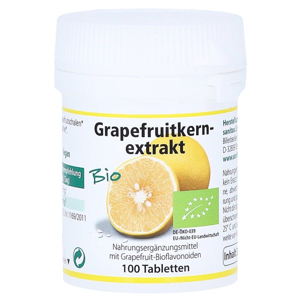 Grapefruit KERN Extrakt Bio Tabletten 100 St