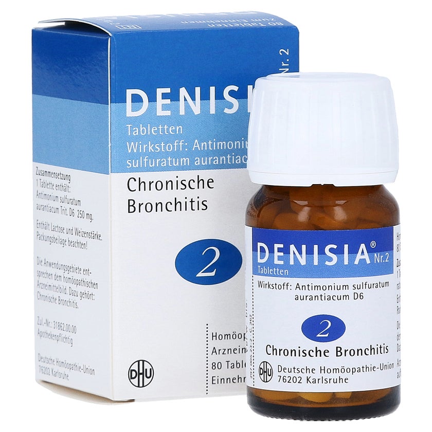 Denisia 2 Chronische Bronchitis Tablette 80 St
