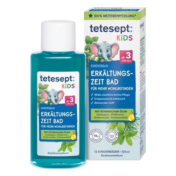 Tetesept Kinderbad Erkältungszeit Bad 125 ml