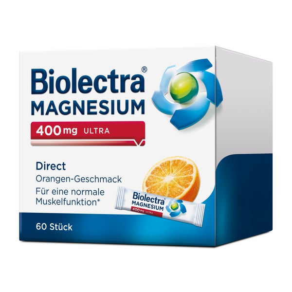 Biolectra MAGNESIUM 400 mg ultra Direct 60 St
