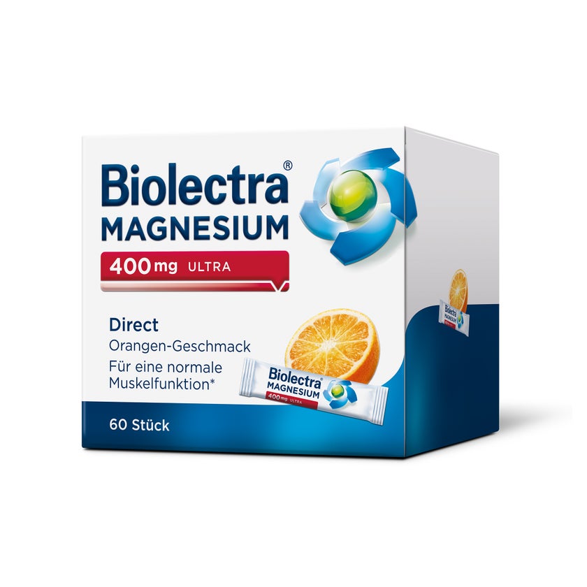Biolectra MAGNESIUM 400 mg ultra Direct 60 St