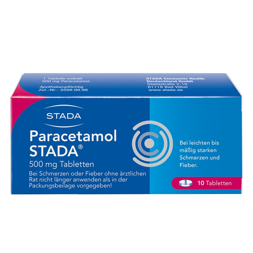 Paracetamol STADA 500mg Tabletten 10 St