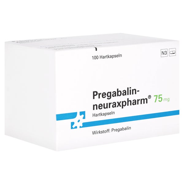 PREGABALIN-neuraxpharm 75 mg Hartkapseln 100 St