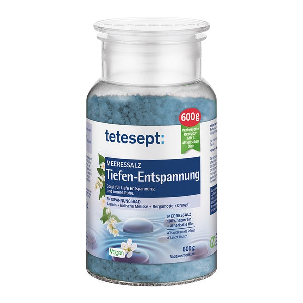 Tetesept Meeressalz Tiefen-entspannung 600 g