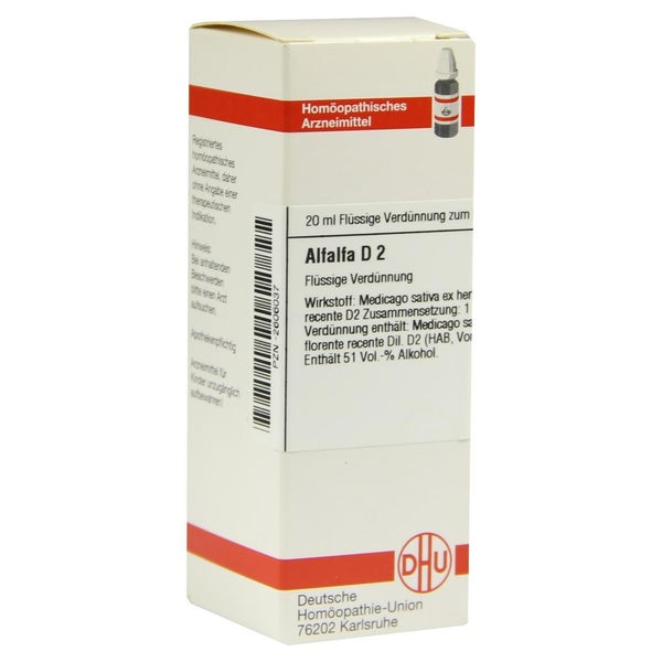 Alfalfa D 2 Dilution 20 ml