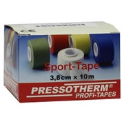 Produktabbildung: Pressotherm Sport-tape 3,8 cmx10 m rot 1 St