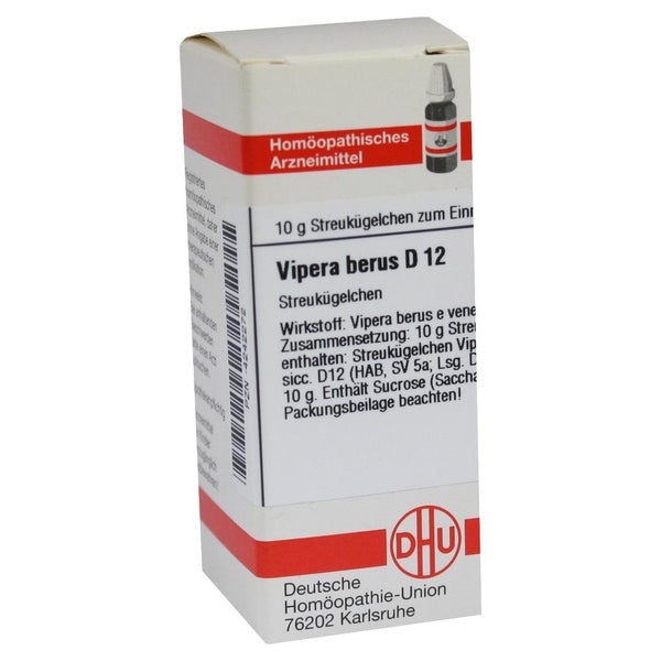 Vipera Berus D 12 Globuli 10 g