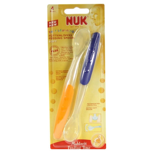 NUK Easy Learning Fütterlöffel Soft 2 St