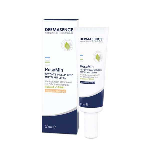 DERMASENCE RosaMin Getönte Tagespflege mittel LSF 50 30 ml