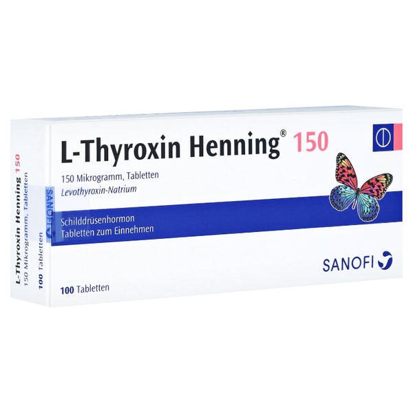 L-thyroxin 150 Henning Tabletten 100 St