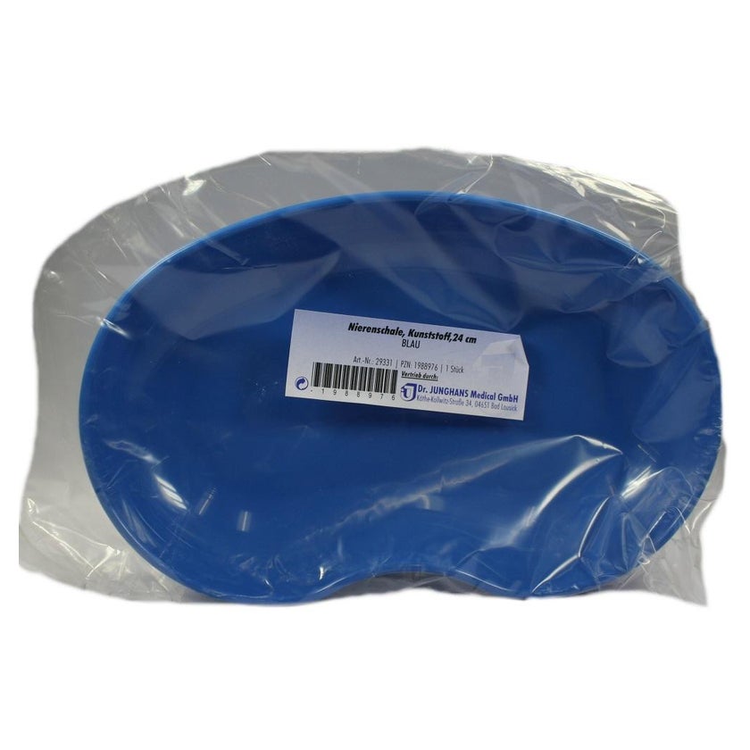 Nierenschale Kunststoff blau 1 St