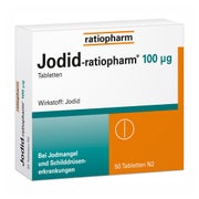 Produktabbildung: Jodid ratiopharm 100 µg 50 St